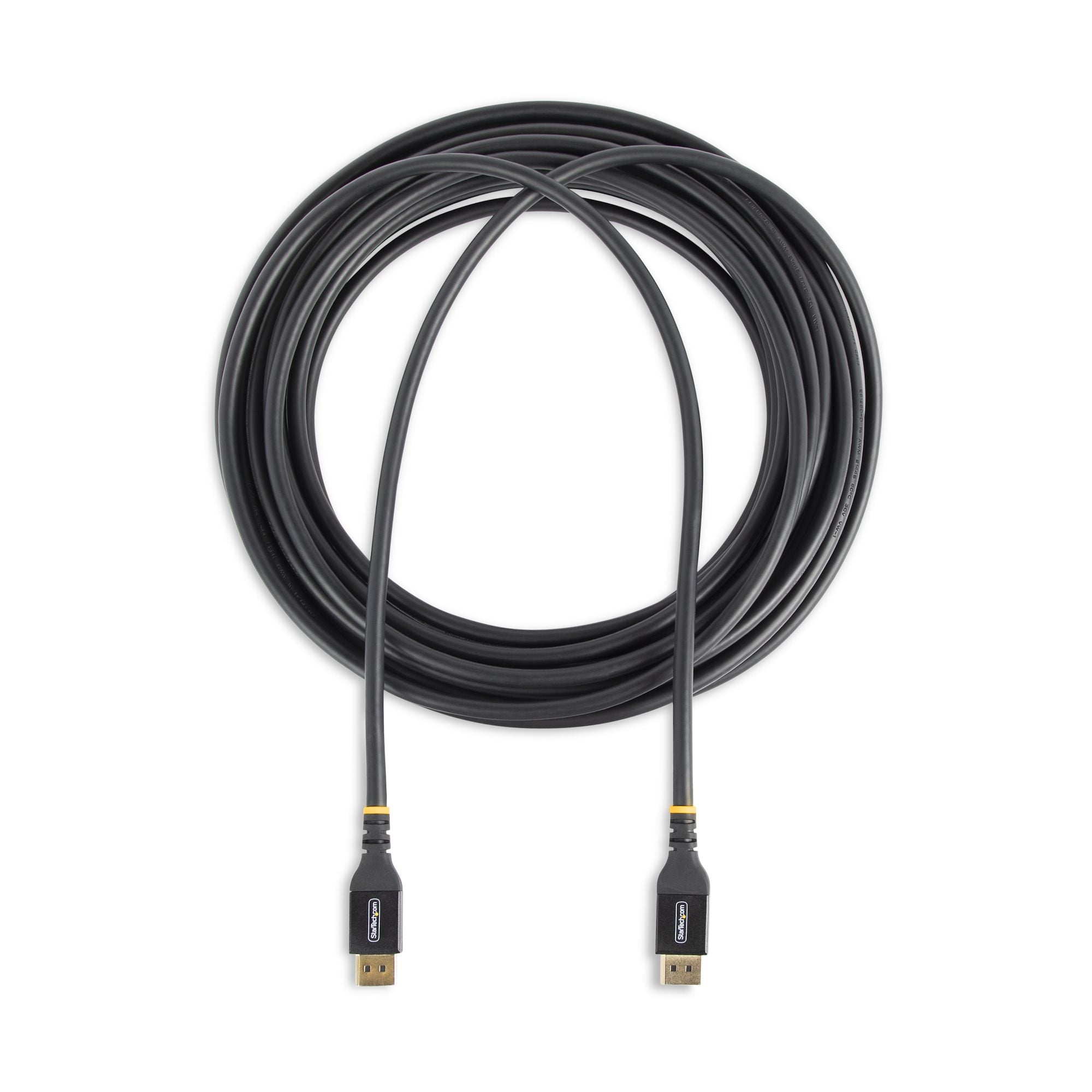 StarTech.com 15.2m (50ft) Active DisplayPort 1.4 Cable, DP8K DisplayPort Cable w/HBR3, HDR10, MST, DSC 1.2, HDCP 2.2, 8K 60Hz, 4K 120Hz - DP 1.4 Cable M/M