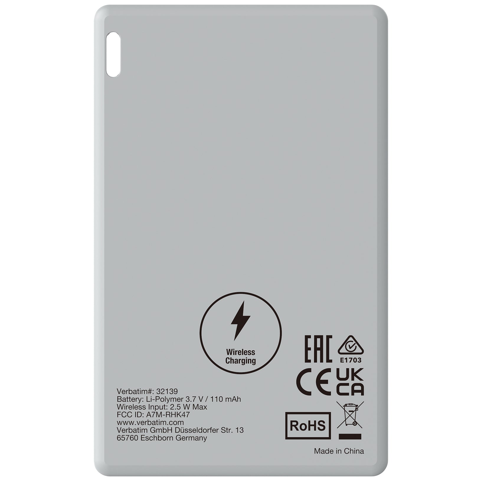 Verbatim My Finder Card Bluetooth Tracker 2 Pack - Black/Silver