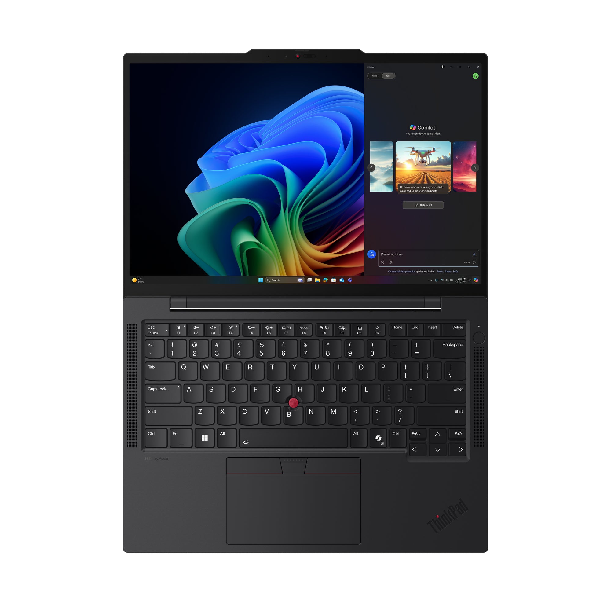 Lenovo ThinkPad T14s Gen 6 (AMD) Copilot+ PC AMD Ryzen AI 7 PRO 360 Laptop 35.6 cm (14") Touchscreen WUXGA 32 GB LPDDR5x-SDRAM 512 GB SSD Wi-Fi 7 (802.11be) Windows 11 Pro English Black
