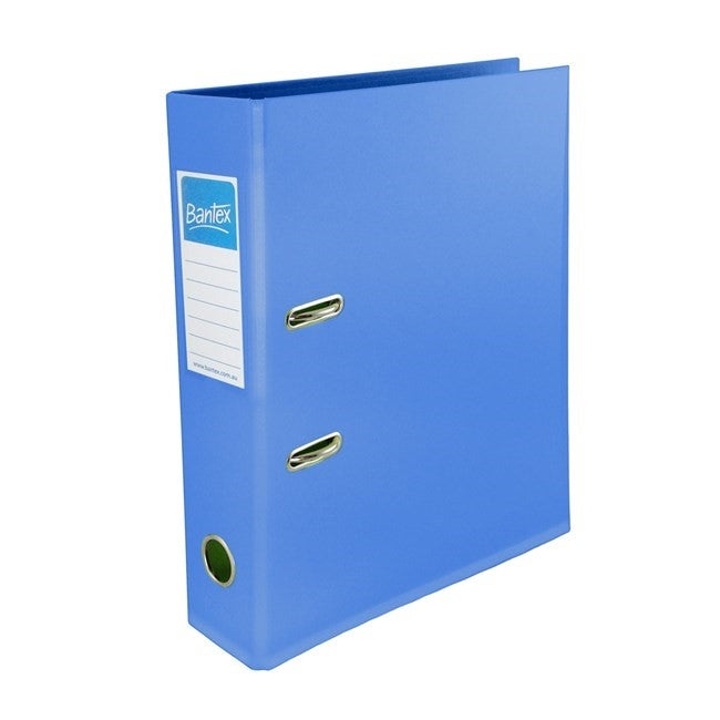 Bantex Lever Arch File A4 70mm Fruit Blueberry (Each)