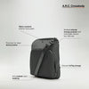 Incase INCO400719-BLK handbag/shoulder bag Recycled polyester Black Boy/Girl Cross body bag