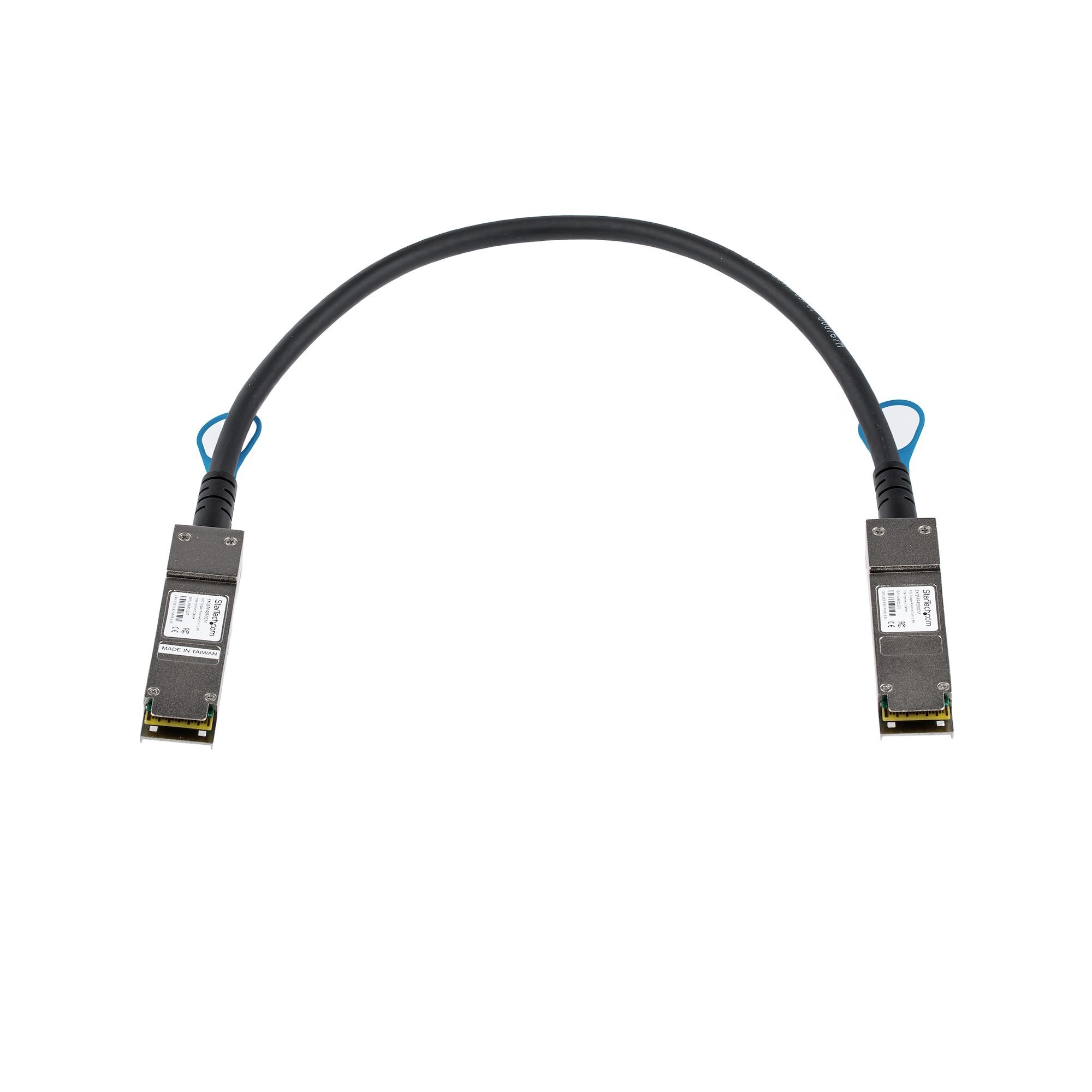StarTech.com Juniper EX-QSFP-40GE-DAC-50CM Compatible 0.5m 40G QSFP+ to QSFP+ Direct Attach Cable Twinax - 40GbE QSFP+ Copper DAC 40 Gbps Low Power Passive Transceiver Module DAC