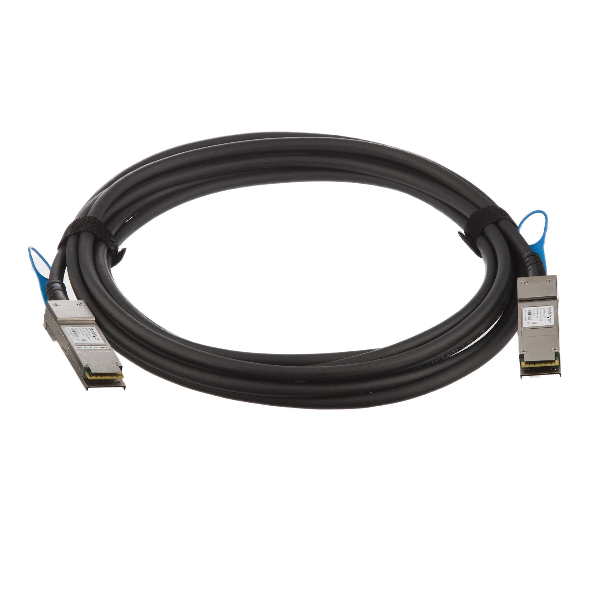 StarTech.com Cisco QSFP-H40G-ACU5M Compatible 5m 40G QSFP+ to QSFP+ Direct Attach Cable Twinax - 40GbE QSFP+ Copper DAC 40 Gbps Low Power Active Transceiver Module DAC Firepower ASR1000 ASR9000