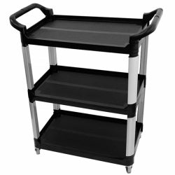 Utility Cartridge Compass 85W X 42D X 98H Cm 3 Shelf Black (Each)