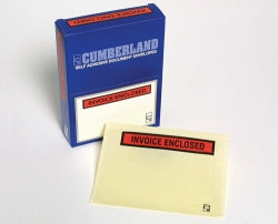 Cumberland Labelopes 155x115mm Invoice Enclosed PK100 (Each)