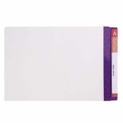 Avery File Lateral 367x242mm White Shelf With Purple Mylar Tab PK100 (Each)