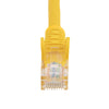 StarTech.com Cat5e Ethernet Patch Cable with Snagless RJ45 Connectors - 5 m, Yellow