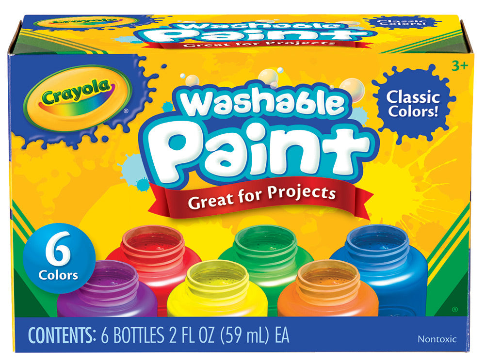 Crayola Paint Washable Kid's PK6 (Each)