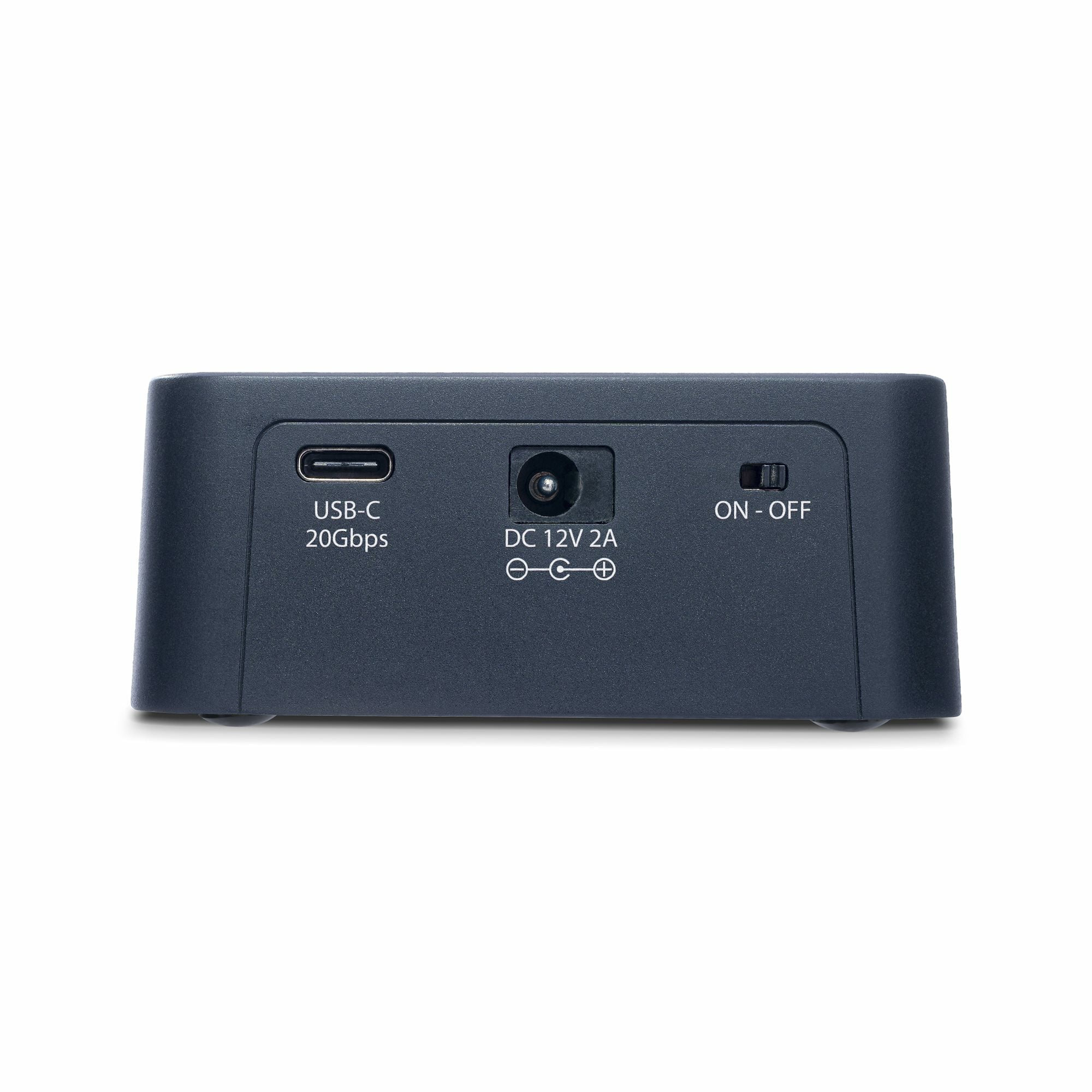 StarTech.com 1:1 M.2 NVMe Drive Duplicator, Standalone M.2 SSD Cloner/Copier up to 90GBpm, USB 3.2 20Gbps M.2 Dual-Bay Drive Dock, USB-C/A Cables Included