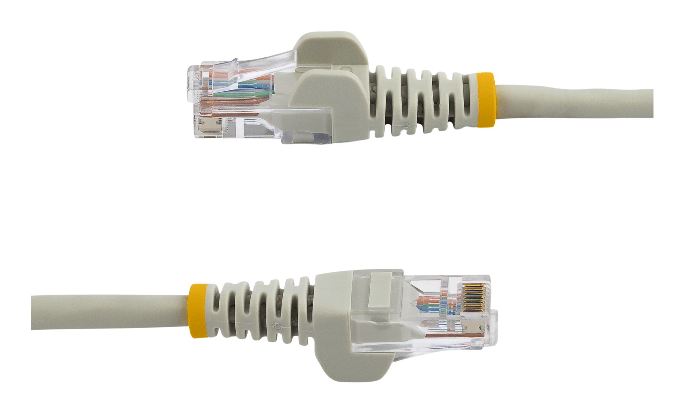StarTech.com Cat5e Ethernet Patch Cable with Snagless RJ45 Connectors - 10 m, Gray