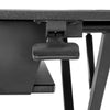StarTech.com Sit Stand Desk Converter with Keyboard Tray - Large 35Ã¢â‚¬Â x 21