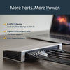 StarTech.com Thunderbolt 3 Dock - Dual Monitor 4K 60Hz TB3 Laptop Docking Station with DisplayPort - 85W Power Delivery Charging - 6-Port USB 3.0 Hub, SD 4.0, GbE, Audio - Windows & Mac