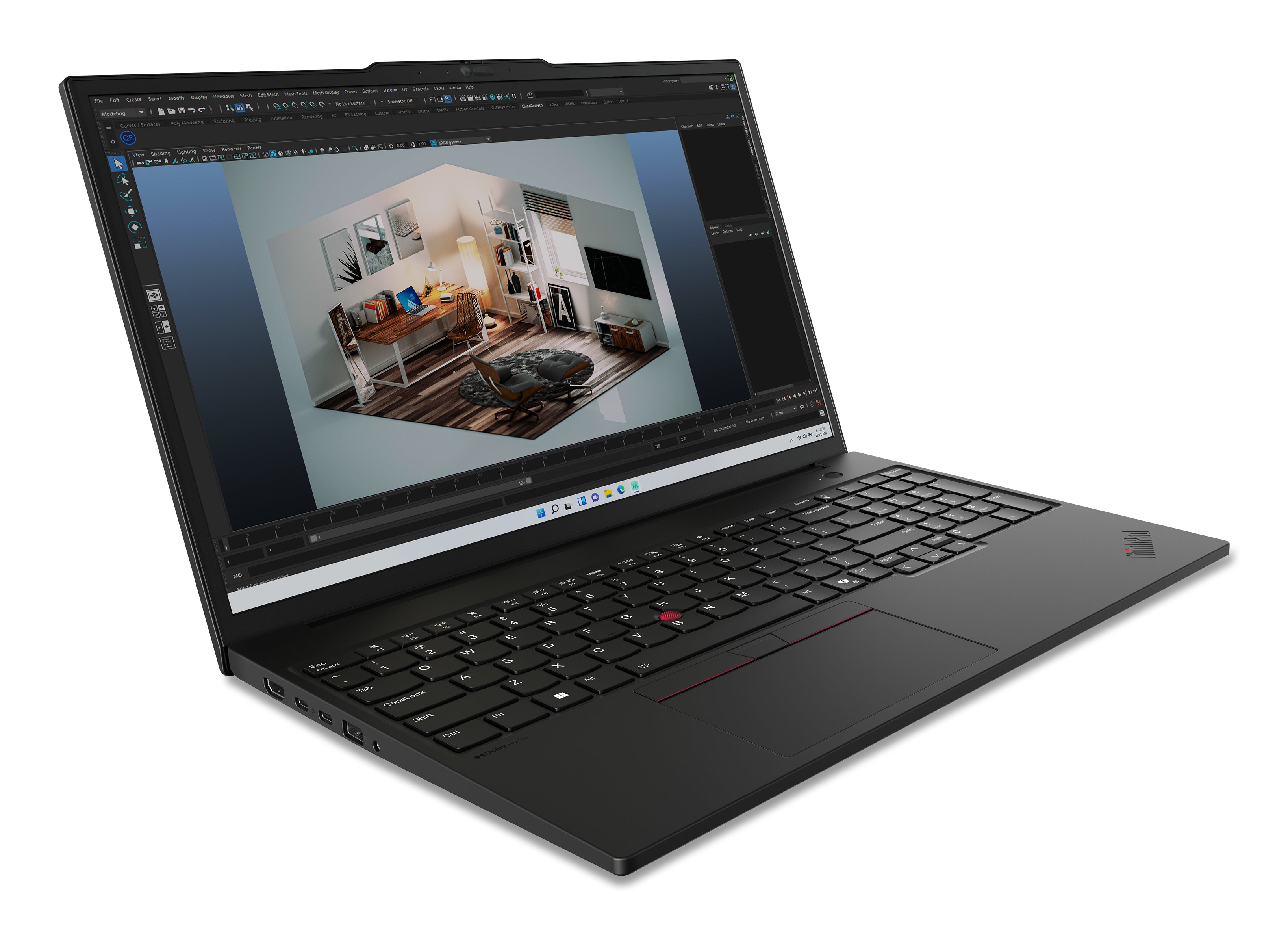Lenovo ThinkPad P16s Gen 3 (Intel) Intel Core Ultra 5 125H Mobile workstation 40.6 cm (16") WUXGA 32 GB DDR5-SDRAM 512 GB SSD NVIDIA RTX 500 Ada Wi-Fi 6E (802.11ax) Windows 11 Pro English Black