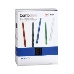 GBC Binding Combs 25mm Black PK50 (Each)