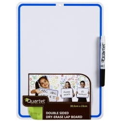 Quartet Whiteboard 230x305mm 2 Sided Lap Board (Each)