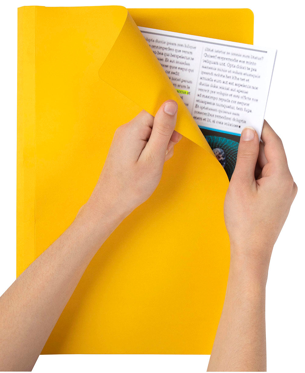 Marbig Manilla Folder Foolscap Yellow Bx100 (Each)