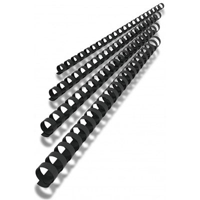 Binding Combs 12.5mm Black Bx100 (Box )