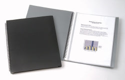 Marbig Display Book A4 Twin Wire Black Fixed 30P (Each)