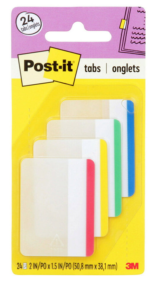 3M Filing Tabs 686F-1 PK24 (Each)