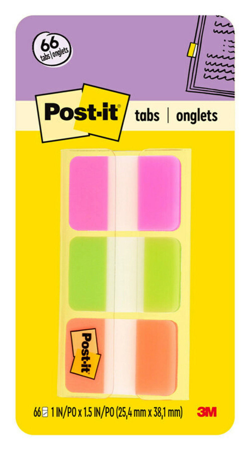 3M Tabs 686--pageO PK66 (Each)