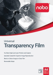 HP Transparency Film Nobo A4 Inkjet UF0025 PK25