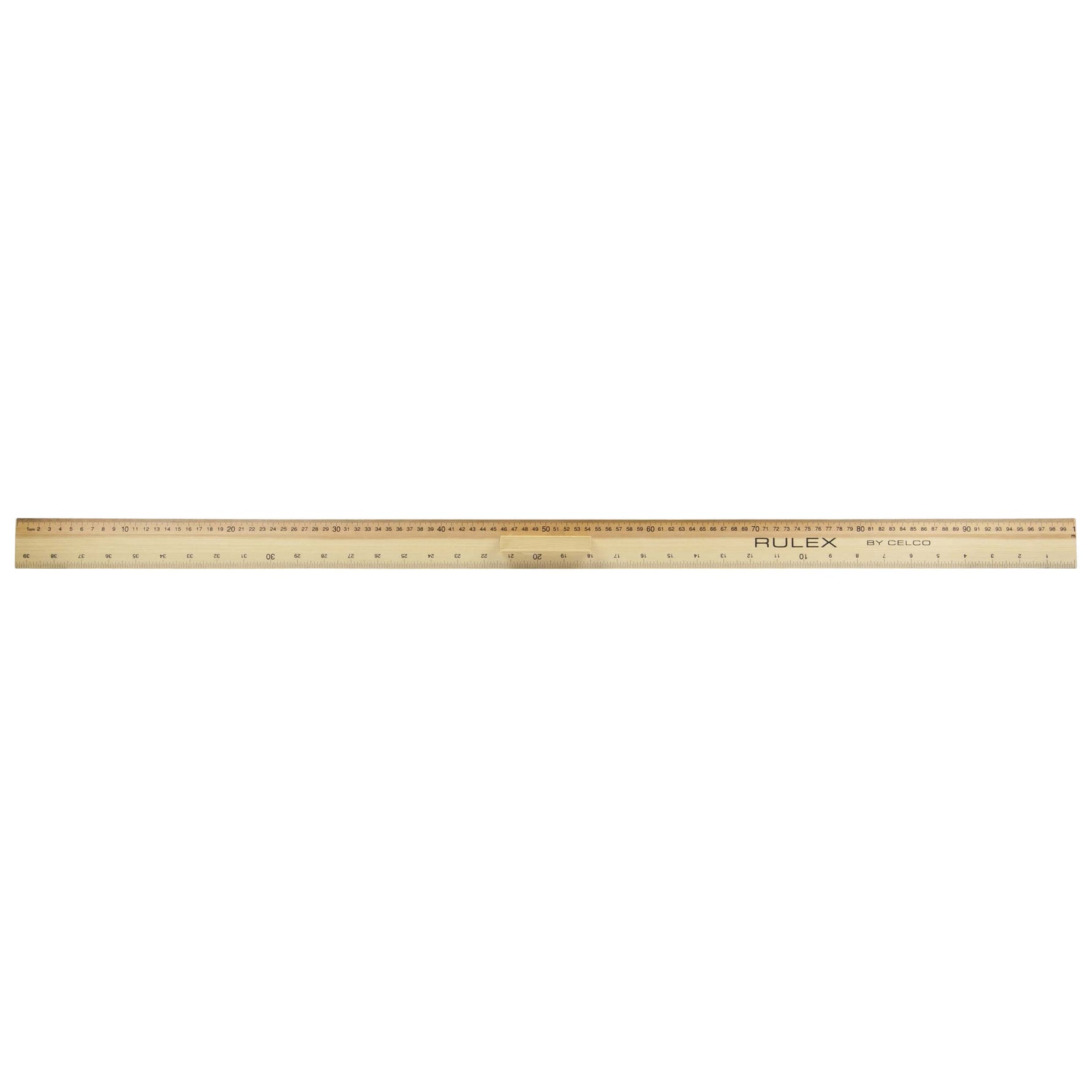 Celco Ruler 1M Wooden With Handle (Each)