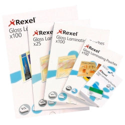 Rexel Laminating Pouches A3 75 Micron PK25 (Each)