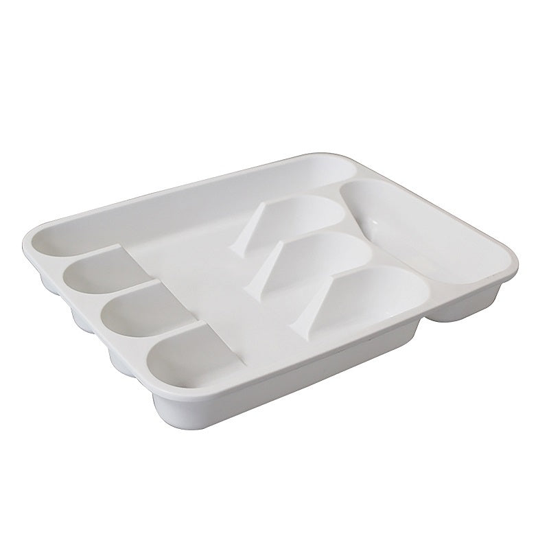 Connoisseur Cutlery Tray 330x260x45mm 5 Compartment White (Each)