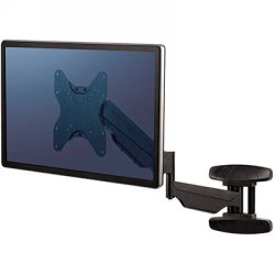 Fellowes Monitor Arm Single Arm Wall Mount 42IN 30KG Capacity (Each)
