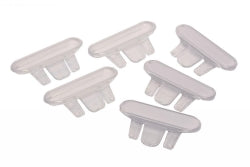 Crystalfile Index Tabs Crystaltabs Round Clear Bx50 (Each)