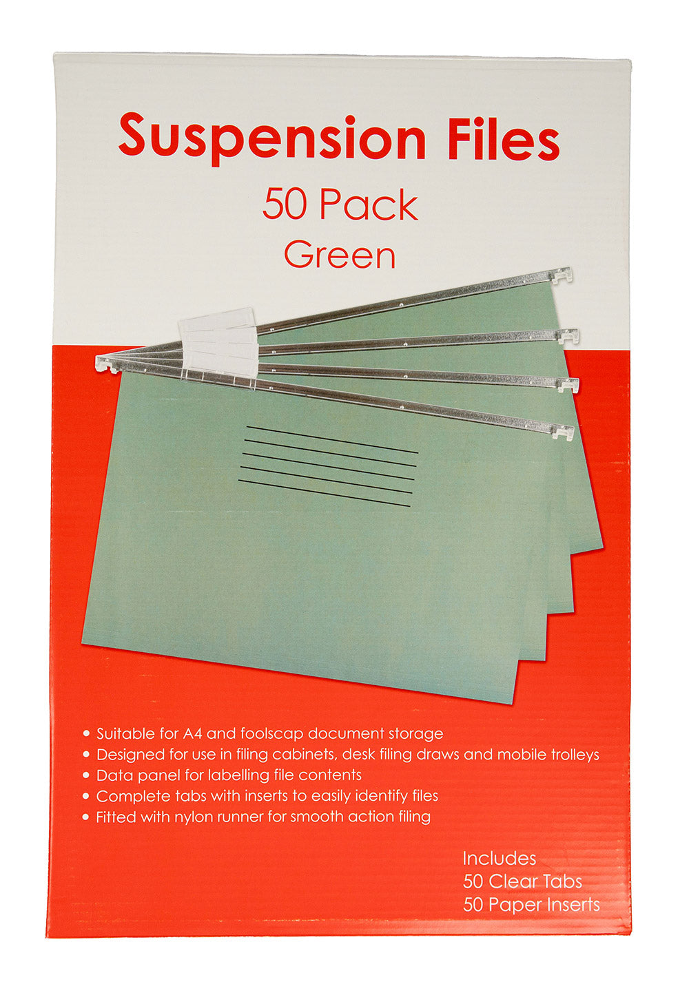Suspension File Basic Green Bx50 (Each)