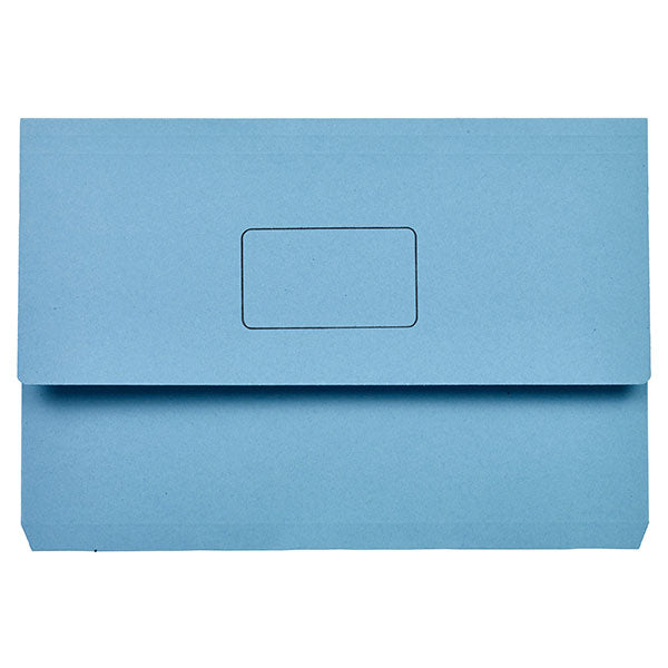 Marbig Document Wallet Slimpick Blue (Each)
