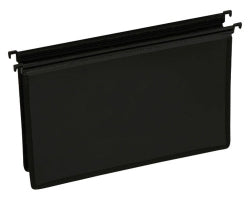 Suspension File Executive H/DUTY PP 76mm Cap Black PK5 (Each)