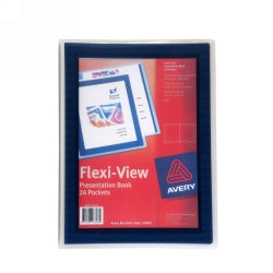 FLEXI-VIEW Present Book 24 Pkt Blue (Each)