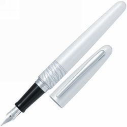Pilot Pen Medium MR2 Fp White Tiger White Barrel Black Ink (Each)