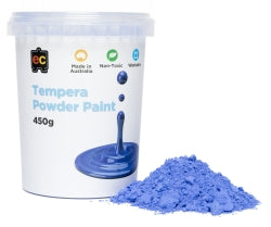 Tempera Powder Paint 450G Blue (Each)