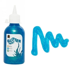 Glitter Paint 250ML Sky Blue (Each)