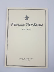 Ozcorp Pad 19x14CM Premium Parchment Paper Cream (Each)