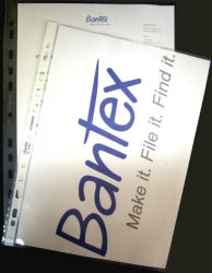 Bantex Sheet Protectors A4 Heavy Duty 120MIC 2051 100's (Each)