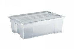 Italplast Storage+ Box With Lid 10 Litre Graphite (Each)