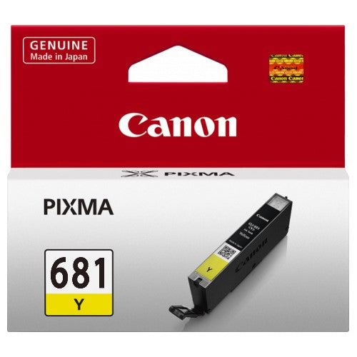 Canon Inkjet Cartridge CLI681Y Yellow (Each)