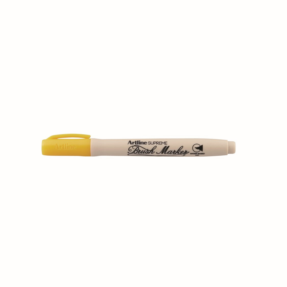 Artline Marker Supreme Brush Yellow Bx12 (Each)
