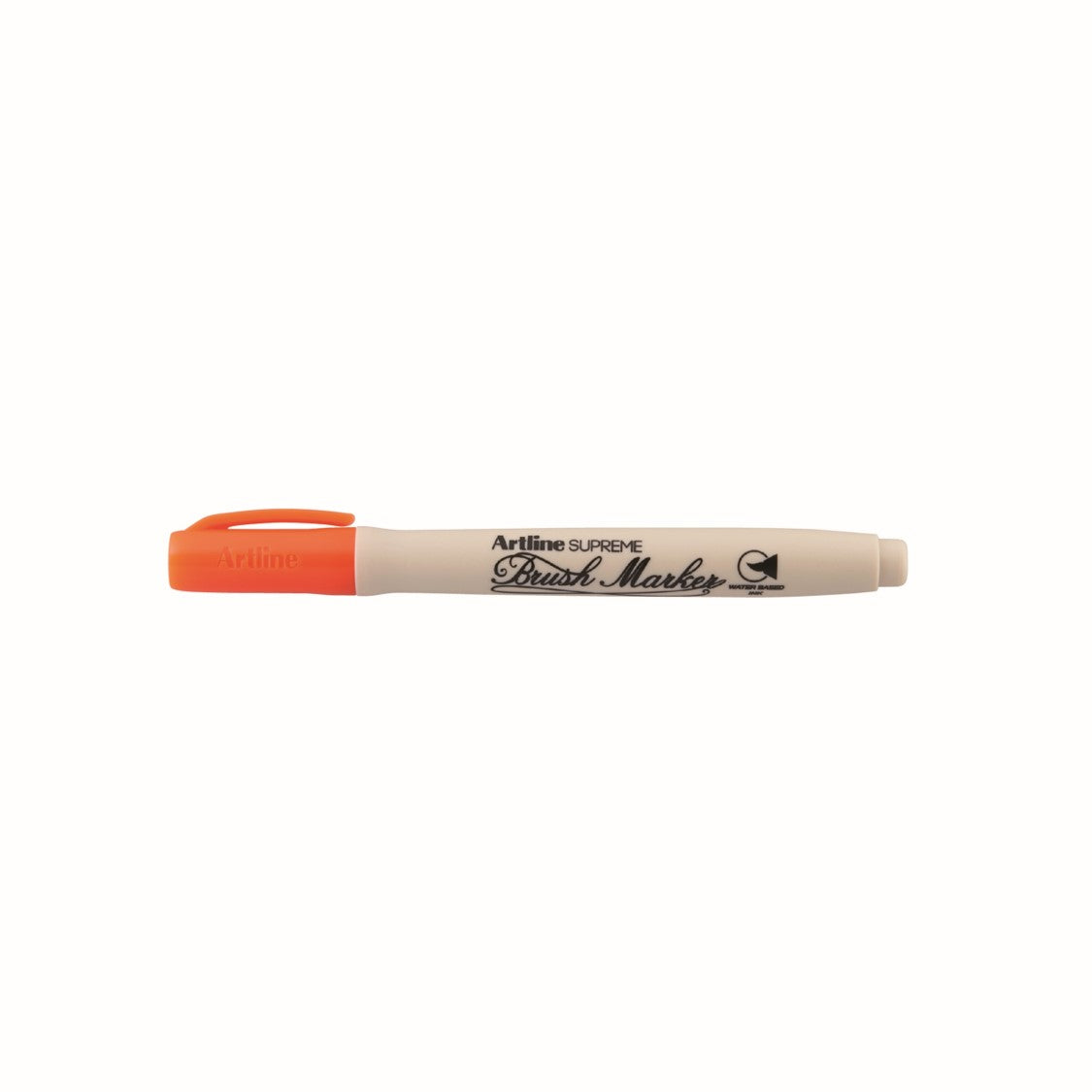 Artline Marker Supreme Brush Orange Bx12 (Each)