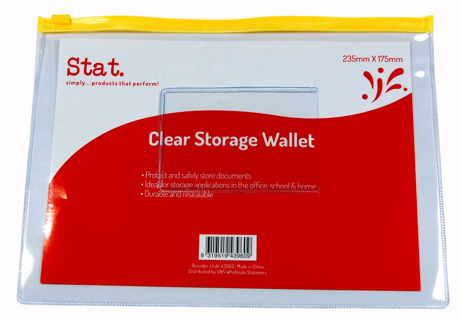 Staedtler Data File Env 235x175mm Transparent (Each)