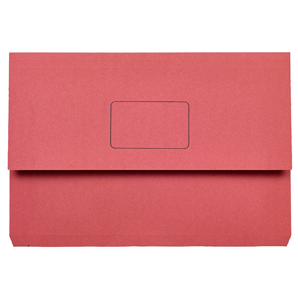Marbig Document Wallet Slimpick Red (Each)