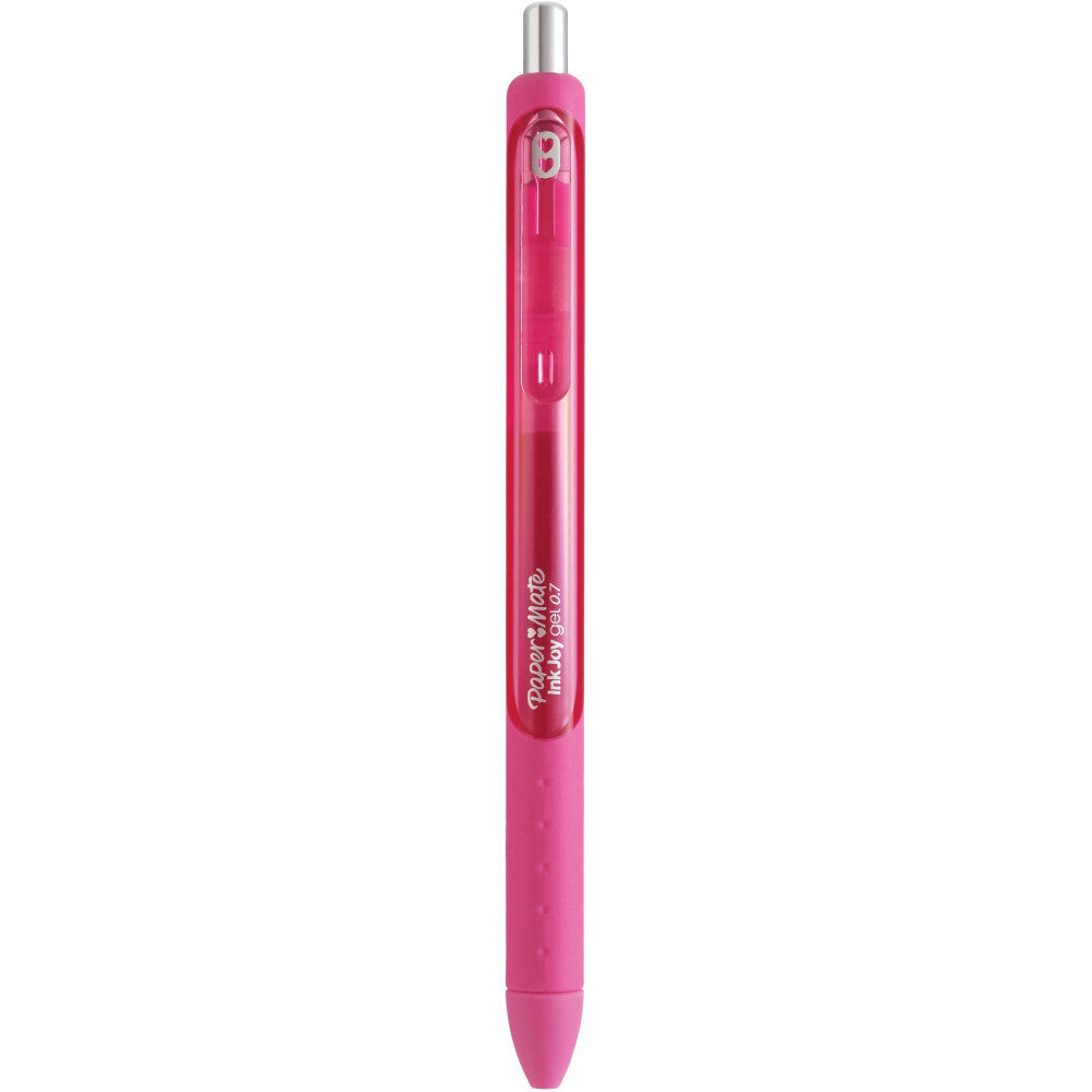 Papermate Pen Inkjoy 0.7mm Retractable Gel Pink (Box 12)