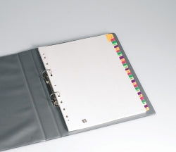 Avery Dividers A4 Manilla White Fluoro Tab 1-10