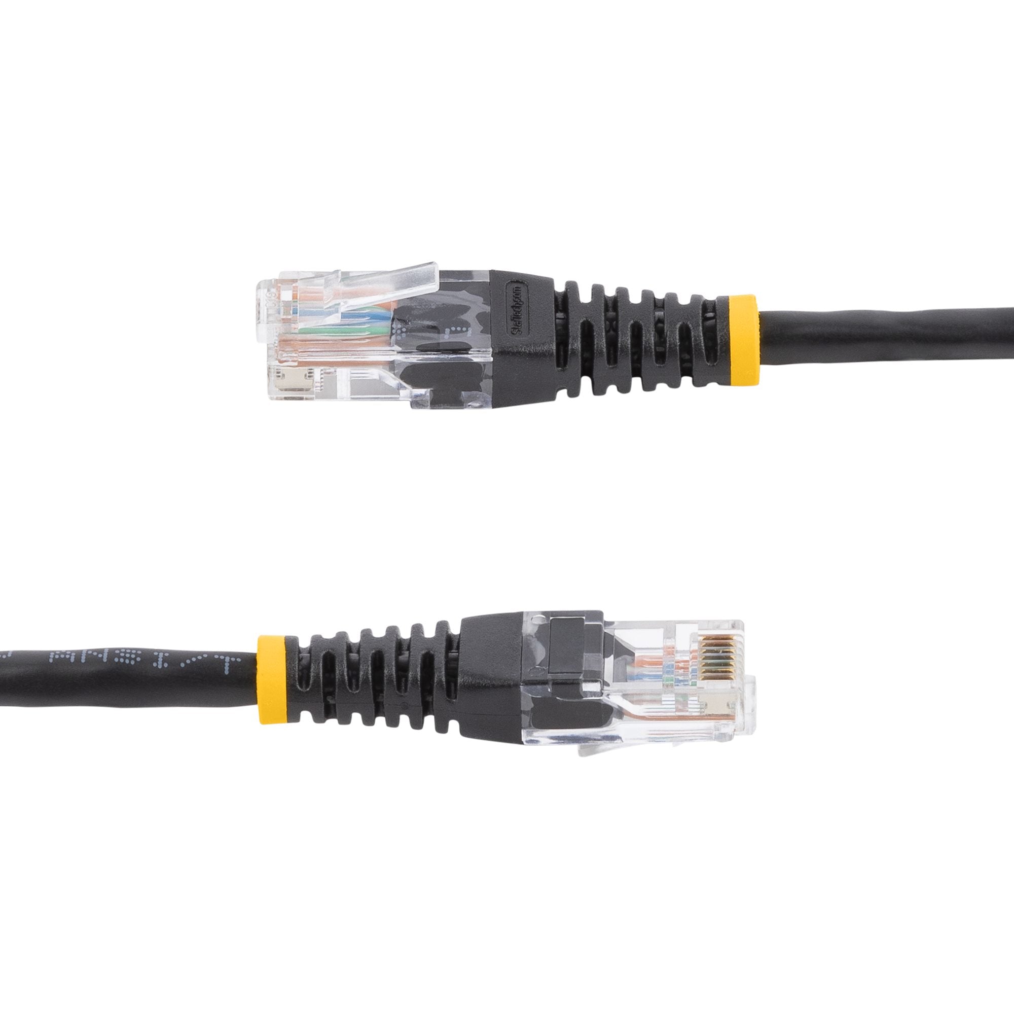 StarTech.com Cat5e Patch Cable with Molded RJ45 Connectors - 15 m - Black