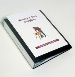 Marbig Display Book A4 Clearview Black 24P (Each)