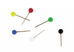 Esselte Mapping Pins Assorted PK200 (Each)